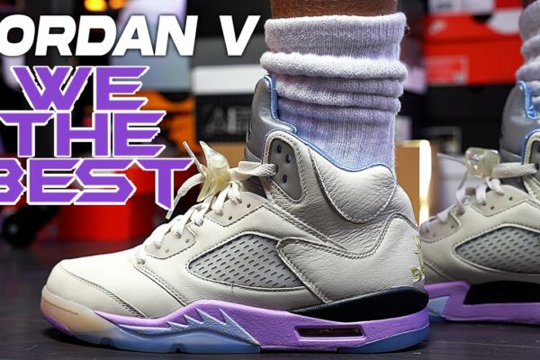 DJ Khaled x Air Jordan 5 „ WE THE BEST SAIL ” Recenzie și pe jos