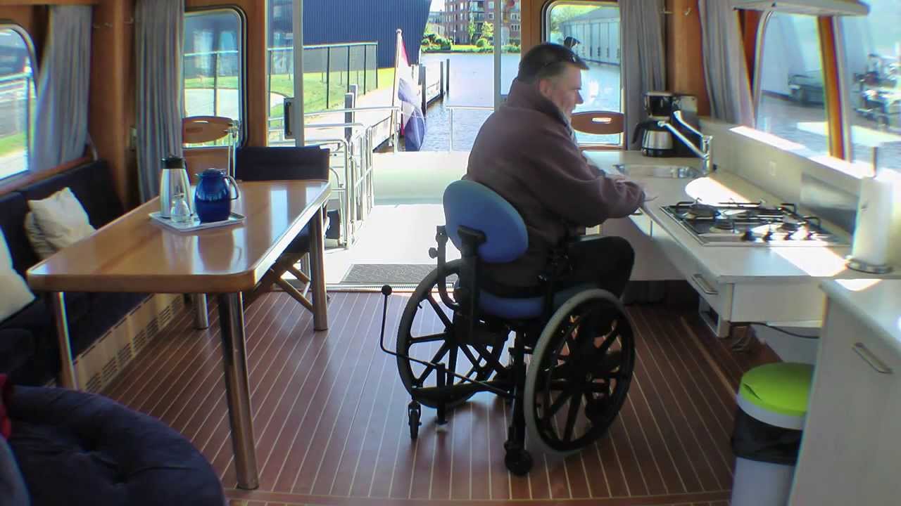 Aquanaut Yachting Access 1500 Yacht cu motor pentru persoane cu dizabilitati