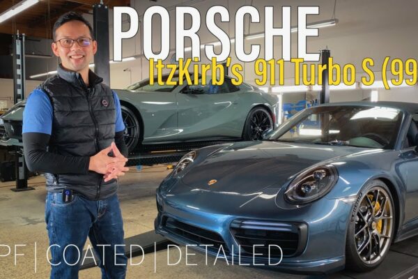 Porsche 911 Turbo S (991): Yachting Blue - PPF / Acoperire / Detaliat