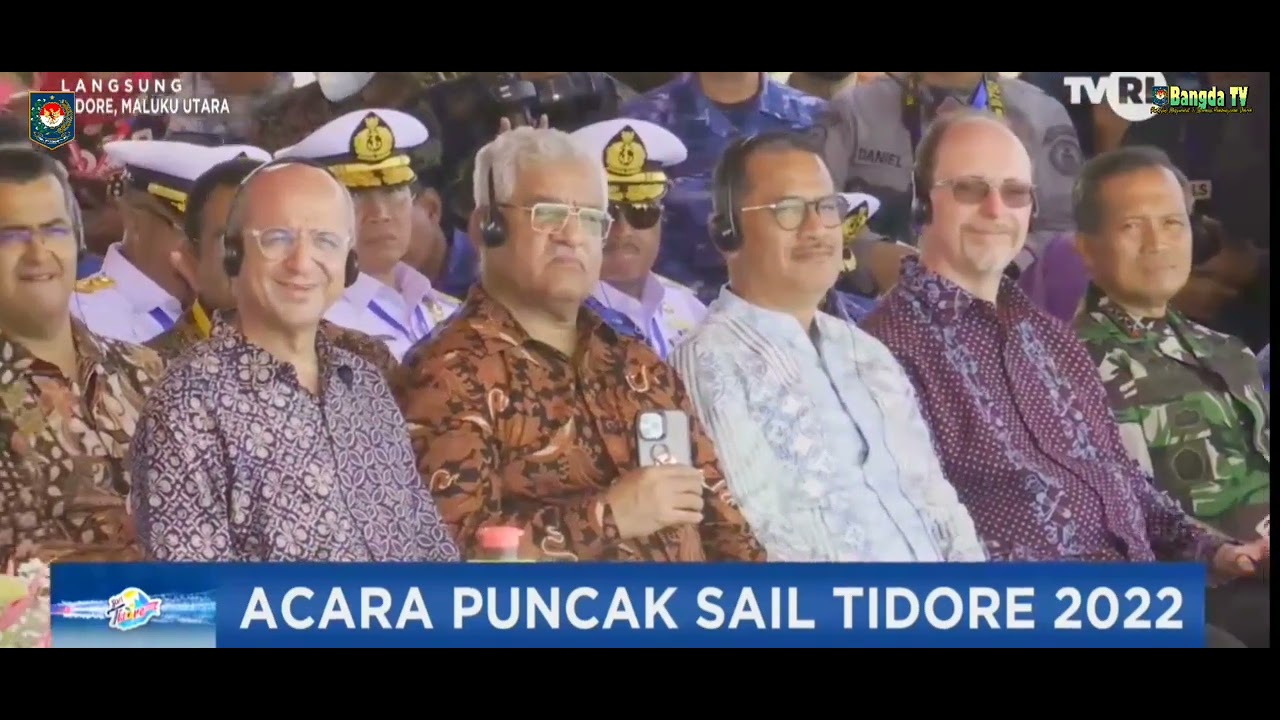 Peak Sail Tidore 2022 Succes |  Discurs al ministrului coordonator pentru afaceri maritime și investiții al Republicii Indonezia, Luhut Binsar Pandjaitan