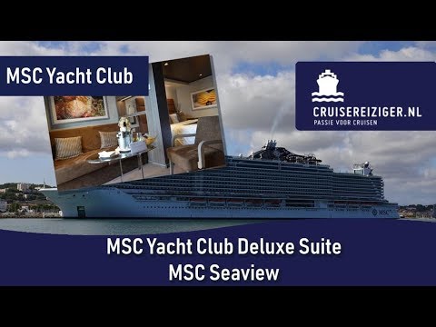 Suită Deluxe MSC Yacht Club nr.  16049 van MSC Seaview