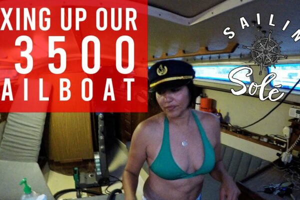 Reparăm barca noastră cu pânze de 3500 USD în Dana Point și șantierul naval - EP 2