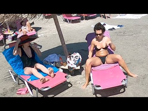 Part 5 Plaja Onix Beach 4K video  Sun Summer Party Fun  Romania Constanta Mamaia Beach
