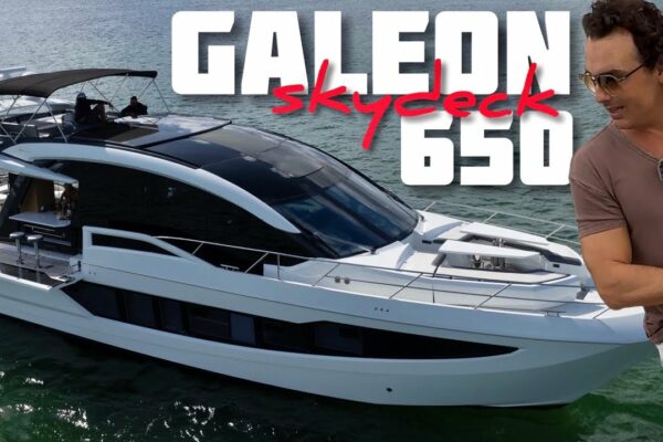 2,3 milioane USD 2019 GALEON 650 Skydeck Yacht Tour