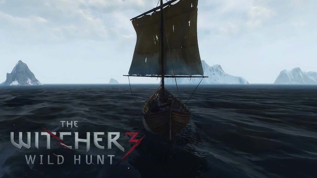 The Witcher 3 - Navigare în jurul insulelor Skellige |  Muzică și ambianță