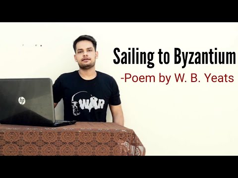 Navigare către Byzantium Poemă de WB Yeats în hindi Rezumat Explicație și analiză completă