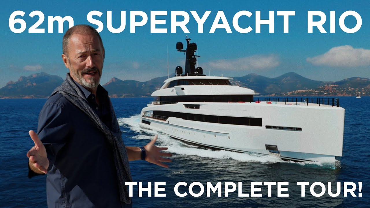 RIO |  La bordul superyacht-ului CRN de 62 m cu SuperYacht Times