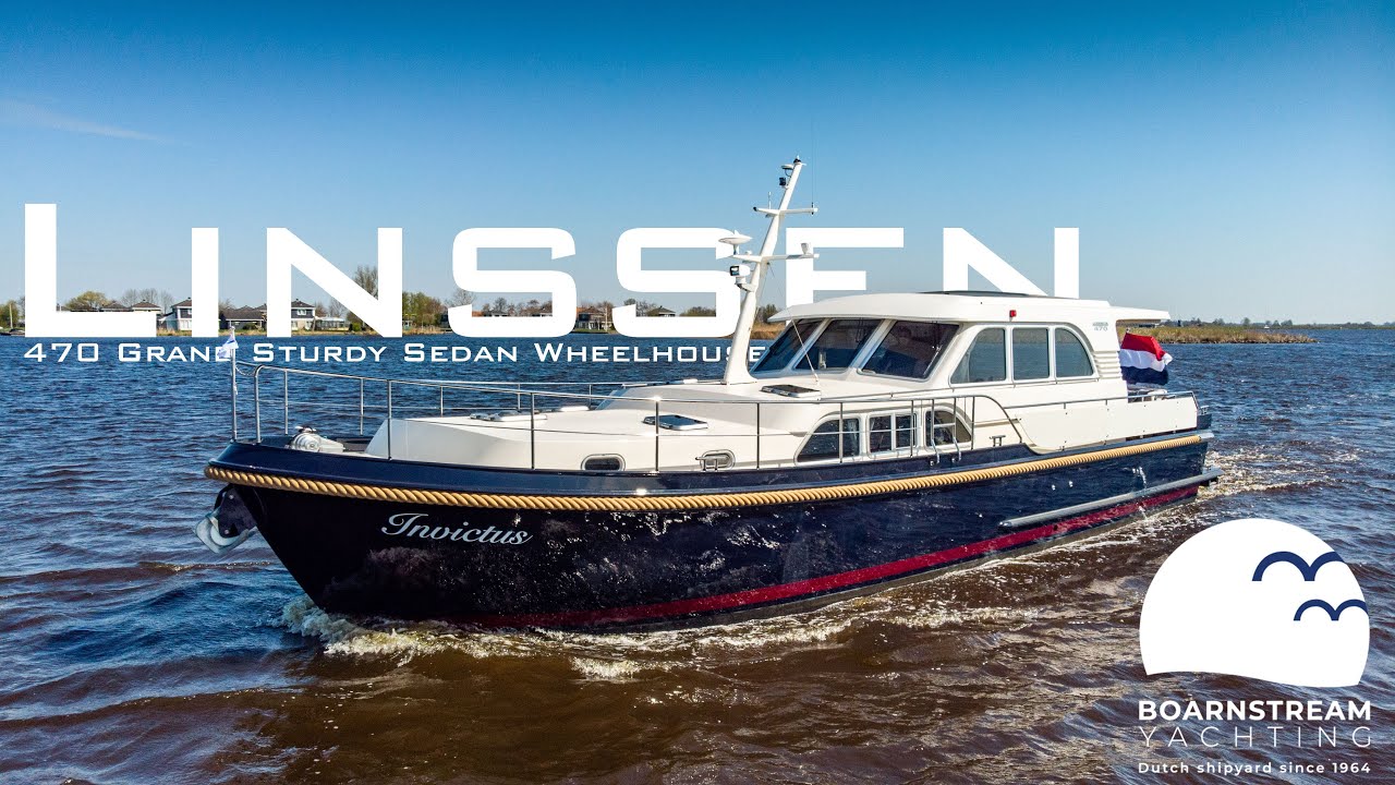 Timonerie Linssen 470 Grand Sturdy Sedan - Boarnstream Yachting