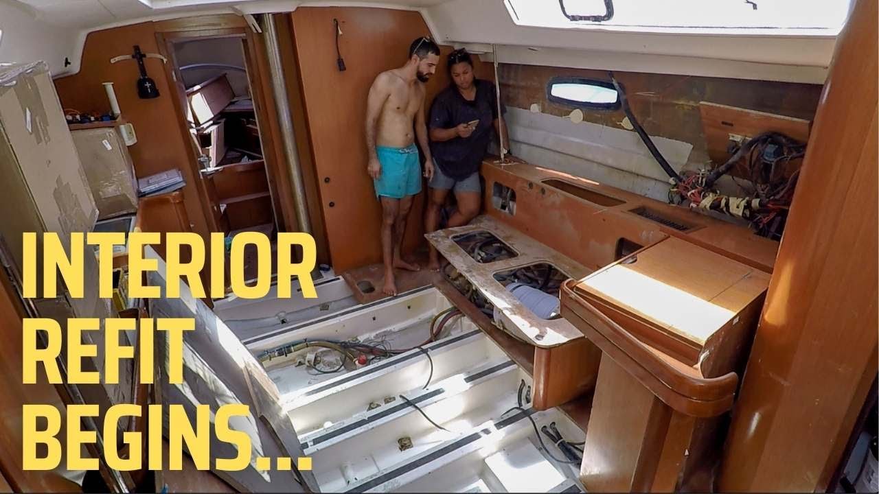 Barcă avariată de uragan - Împreună cu cei răi |  Sailing Wicked 14
