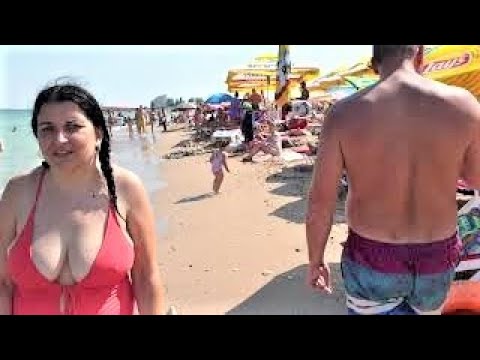 2022 Plaja Naranha Beach 4K video splendor in the sun  Romania Constanta Mamaia Beach