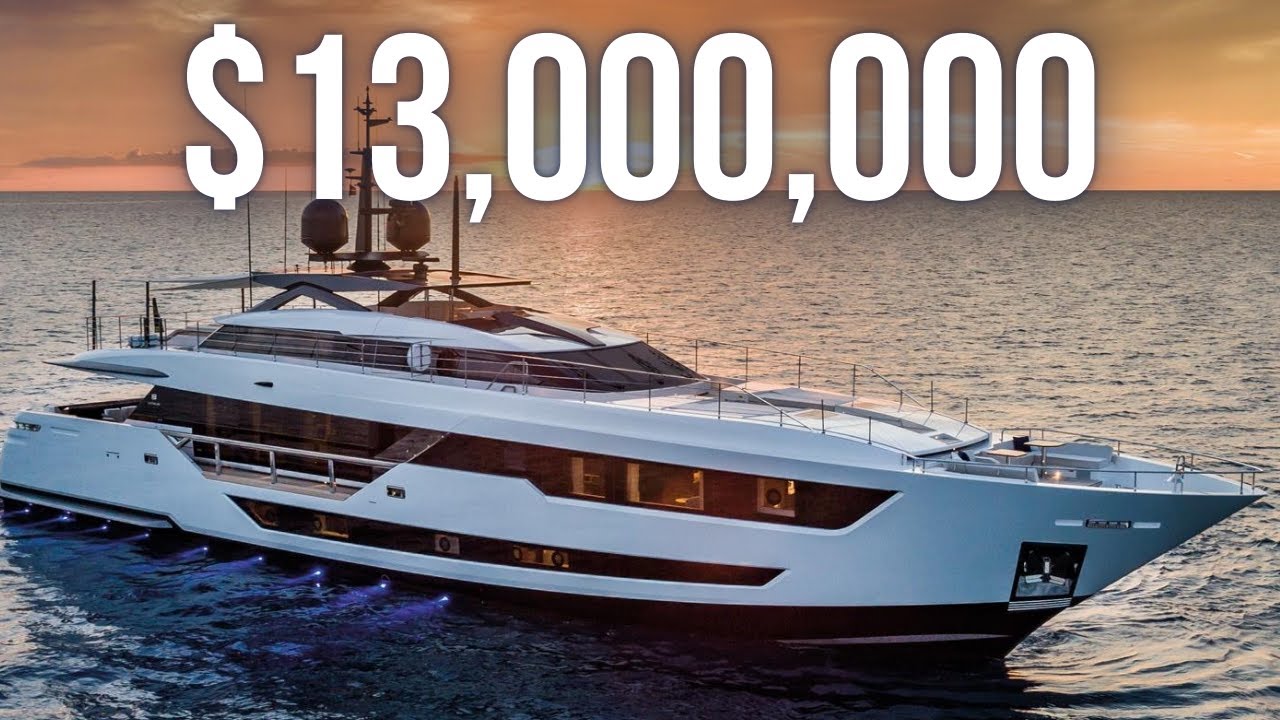 13.000.000 USD Custom Line 120 Super Yacht Tour