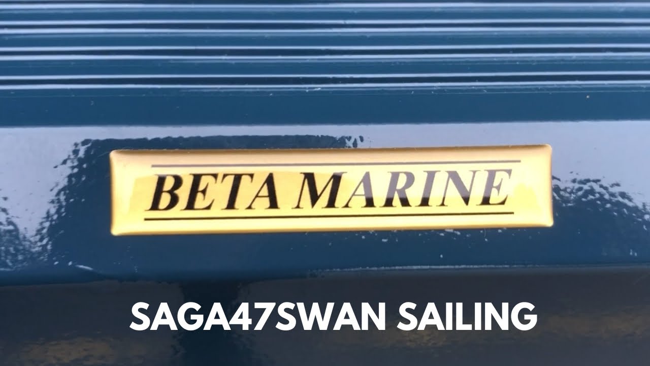Ridicare în motorul albastru Beta |  Saga47swan Sailing