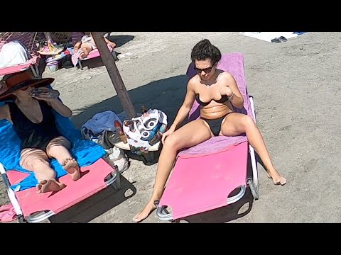 Plaja El Dorado Plaja 4K zi linistita la plaja, fericire extrema