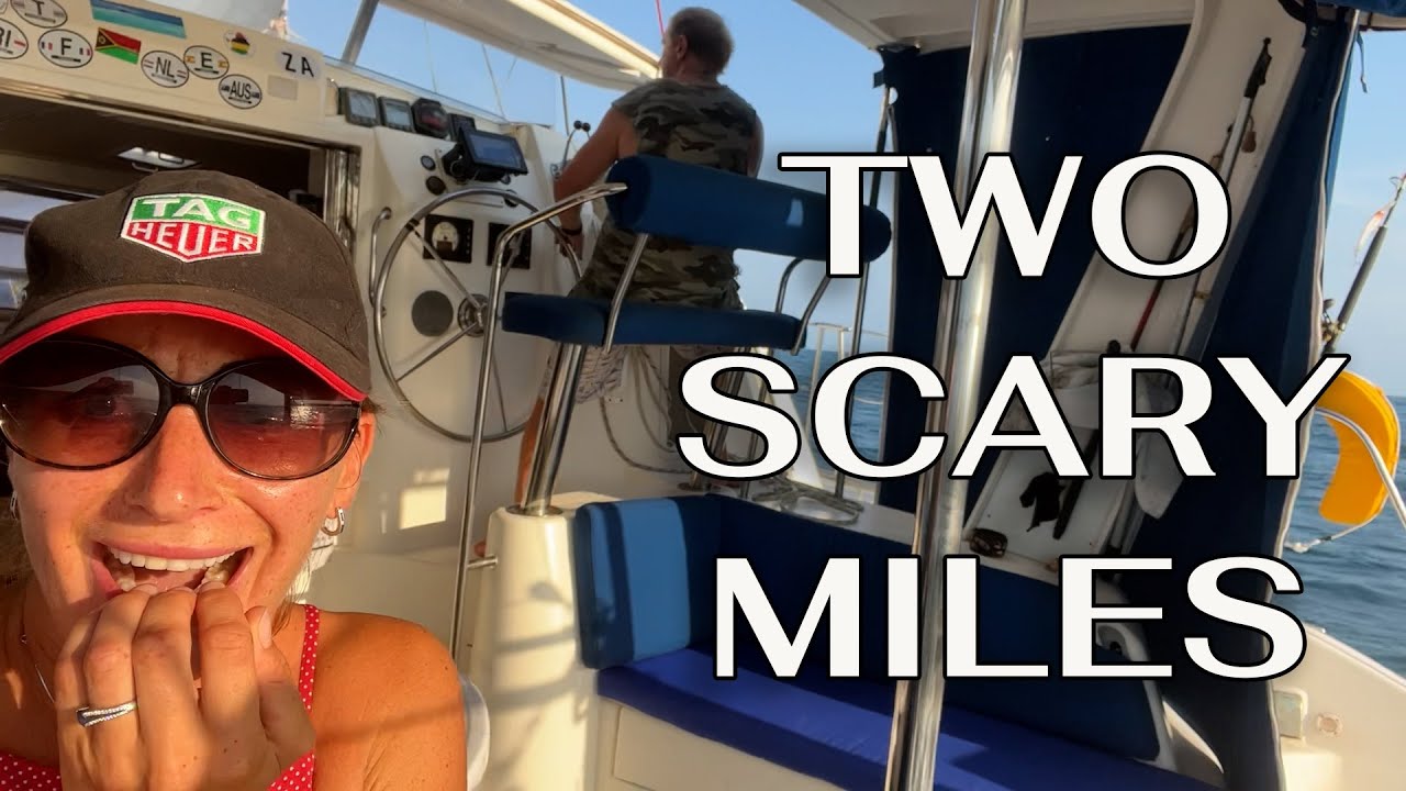 Two Scary Miles - Plecare din Bazaruto prin Two Mile Reef Pass - Navigare Cassius Tale 69