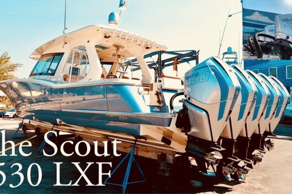 Yachting redefinit - Experimentați exteriorul Scout 530 LXF 2021