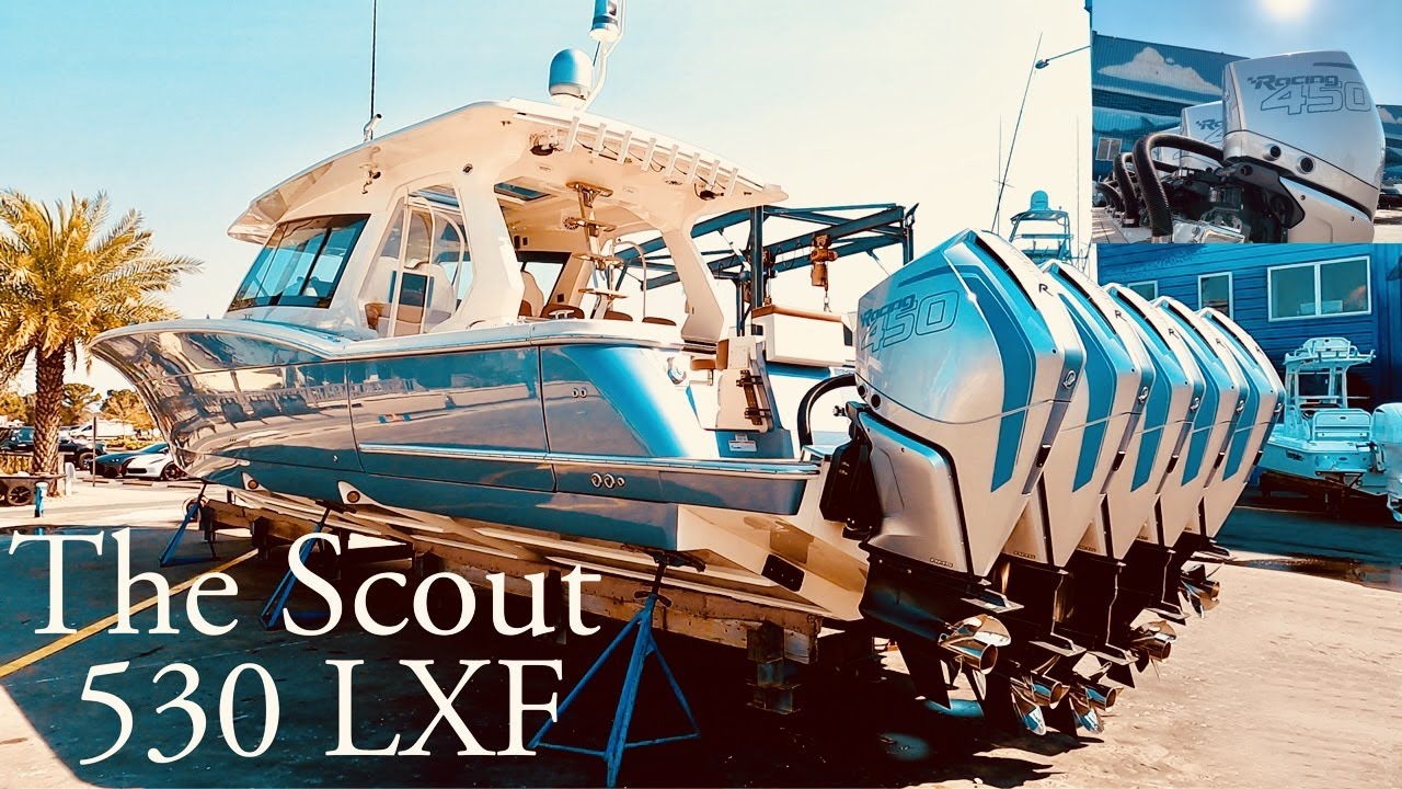 Yachting redefinit - Experimentați exteriorul Scout 530 LXF 2021