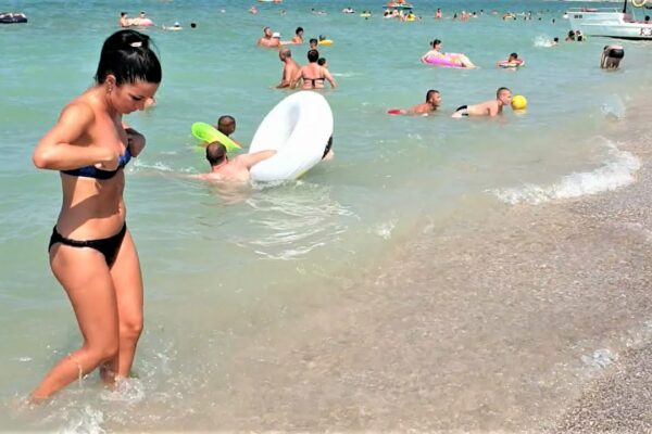 2021 Plaja Lovers Key Beach 4K Sun Summer Party Fun  Romania Constanta Mamaia Beach.