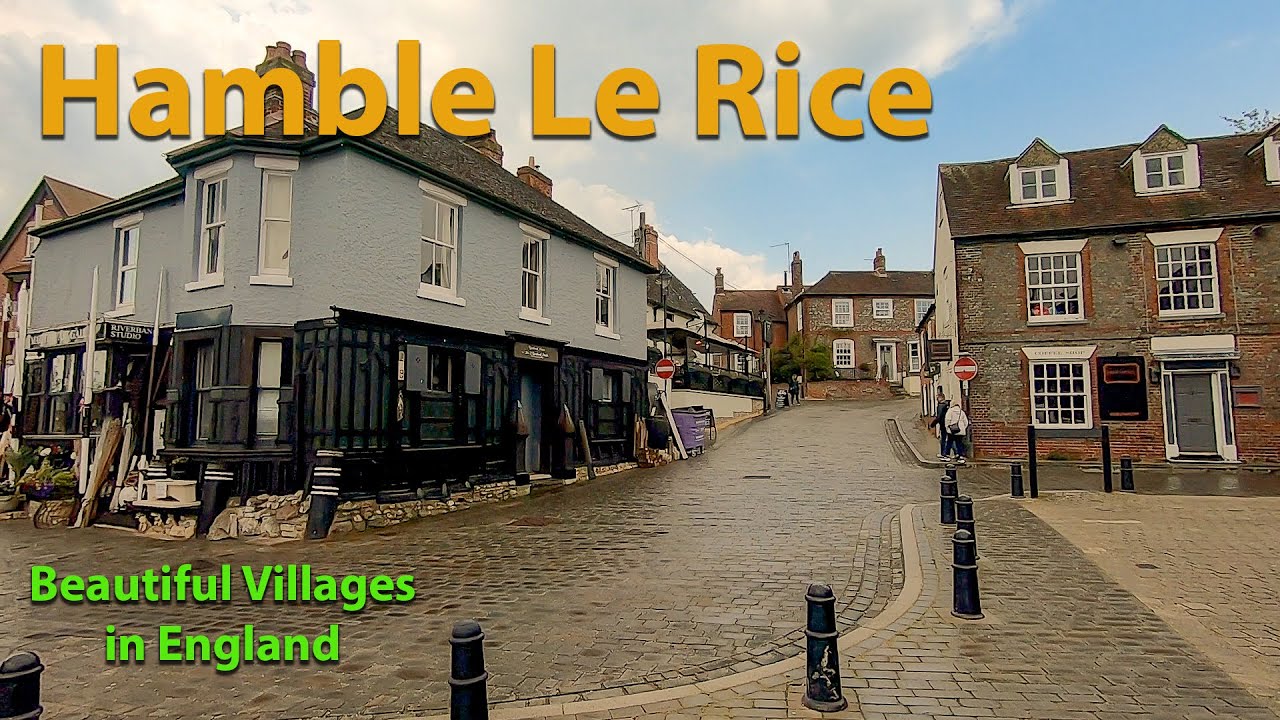 Hamble Le Rice - Pretty Yachting Village din Hampshire Anglia