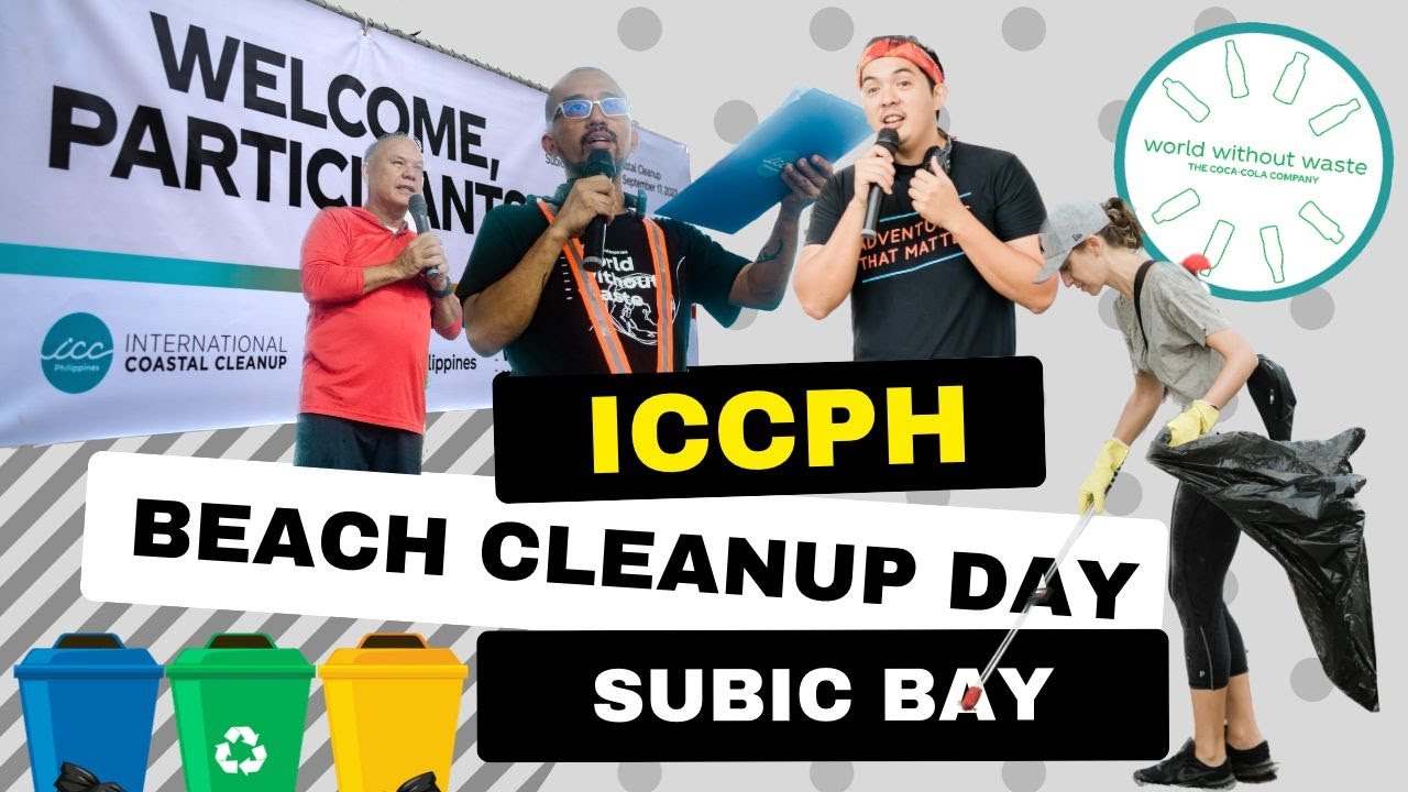 Ziua ICCPH de curățare a plajei în Golful Subic 2022