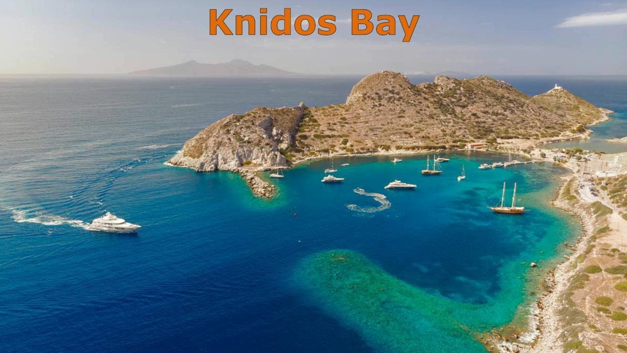Itinerar sugerat de www.bluehorizon-yachting.com, excursie de 7 zile cu navigație în Marea Egee turcească de la Marmaris