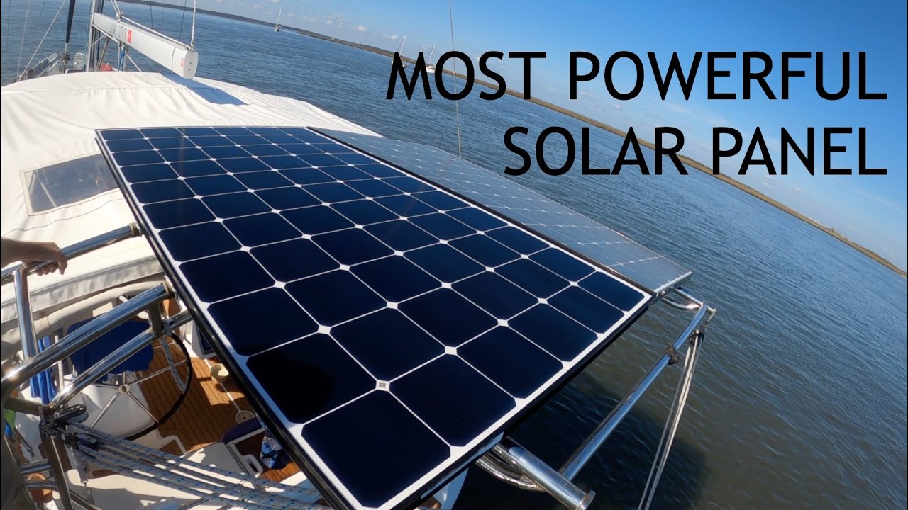 Cele mai grozave panouri solare din lume pentru o BARCĂ cu vele... și construcția traversei partea 2 |  Sailing Zephyr Ep.  166