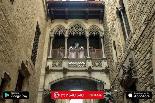 Cartierul Gotic – Prezentare – Barcelona – Audioghid – Aplicația MyWoWo Travel