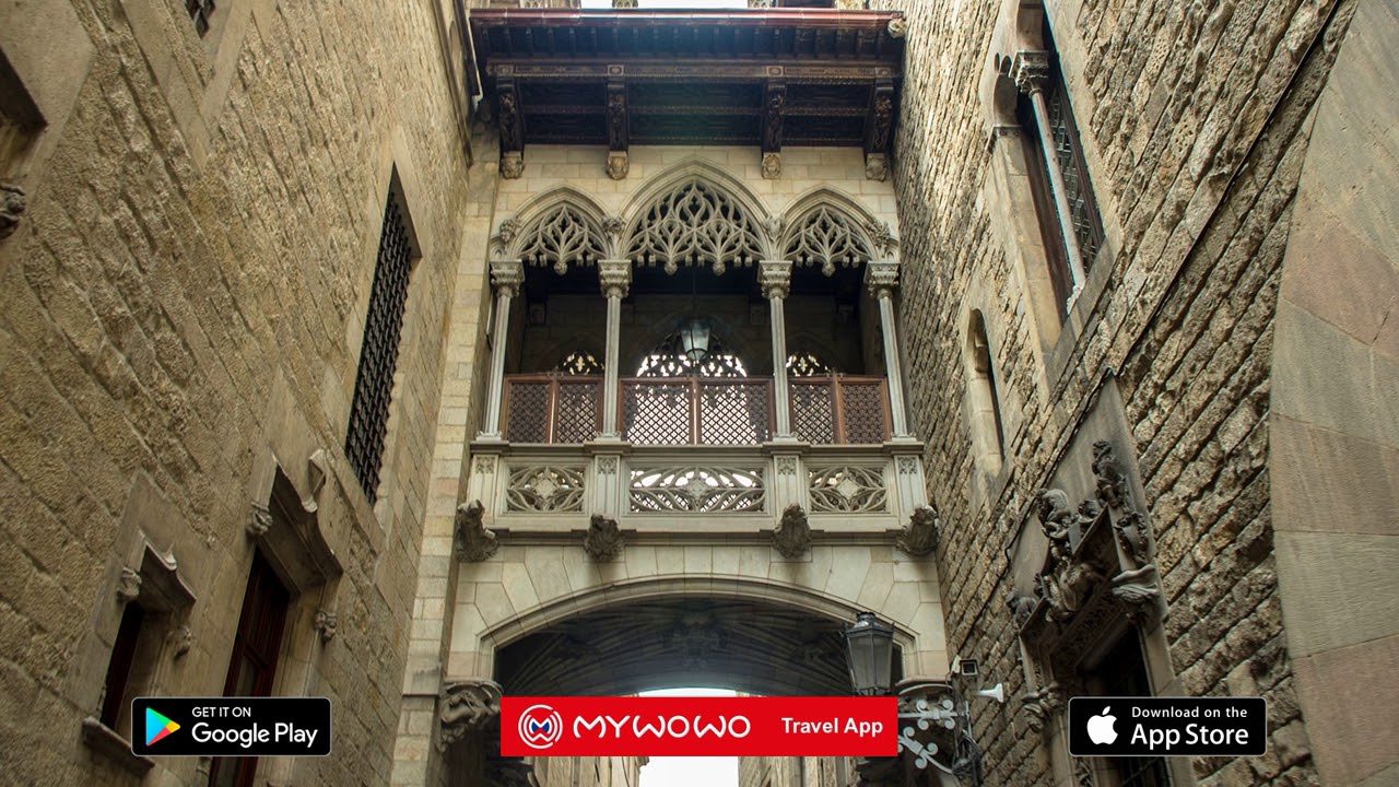 Cartierul Gotic – Prezentare – Barcelona – Audioghid – Aplicația MyWoWo Travel