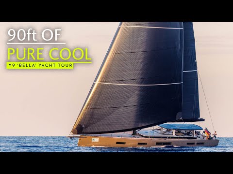Un superyacht cool, curat, din carbon: aruncați o privire la bordul lui Y-Yachts, noul design Tripp de 90 de picioare de 6 milioane de euro, „Bella”