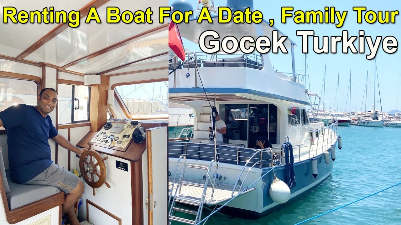 Închiriez o barcă în Gocek, Turcia