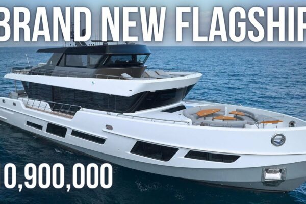 Tur CLX96 SuperYacht de 10.900.000 USD |  Vezi în interiorul noului CL Yachts FLAGSHIP „Sea Activity Vehicle”