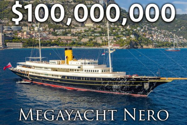 Tur de iaht de 100 de milioane de dolari: Superyacht Nero de 297 ft