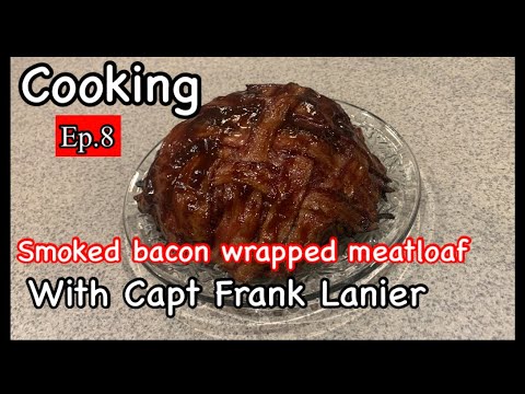 Pâine de carne afumată învelită în bacon!