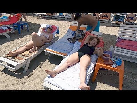 Plaja Monarh Plaja 4K splendoare la soare Plaja Bikini