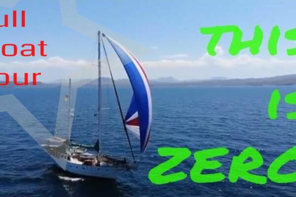 18-Acesta este ZERO - tur complet cu barca (navigare ZERO)