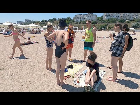 Plaja Playa Lunca 4K splendoare la soare Plaja Bikini