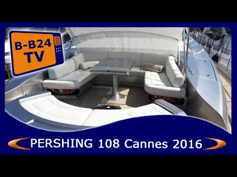 Cannes Yachting Festival 2016 - Pershing 108 Superyacht