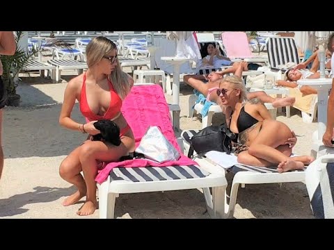 Uită totul și distrează-te Coco Beach 4K video splendoare la soare Plaja Mamaia