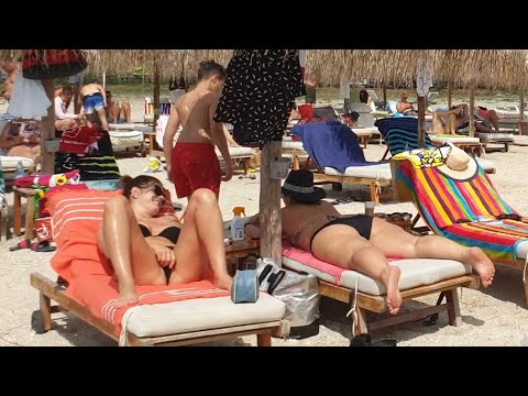 Part 3 Sunny Beach 4K video splendor in the sun  Romania Constanta Mamaia Beach