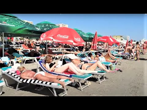2021 Clarion Beach 4K Visează o zi la plajă Sun Sea, Relaxare Bikini Beach!