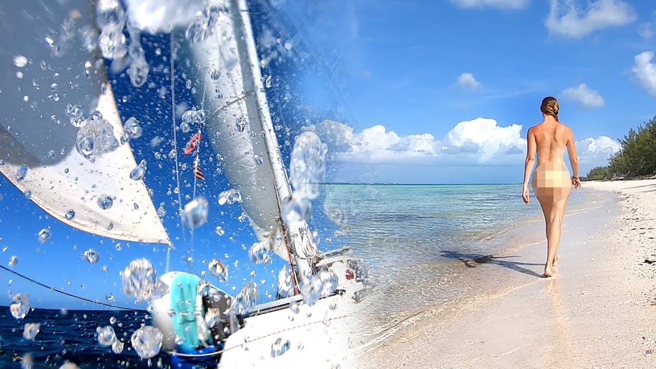 Sailing Whale Cay tăiat la plaja nud a lui Tambi |  Povestea barca cu pânze 134