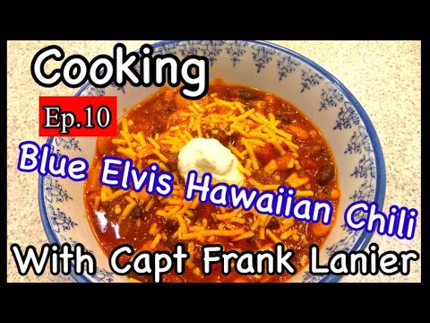 Delicios!  Blue Elvis Hawaiian Chili!