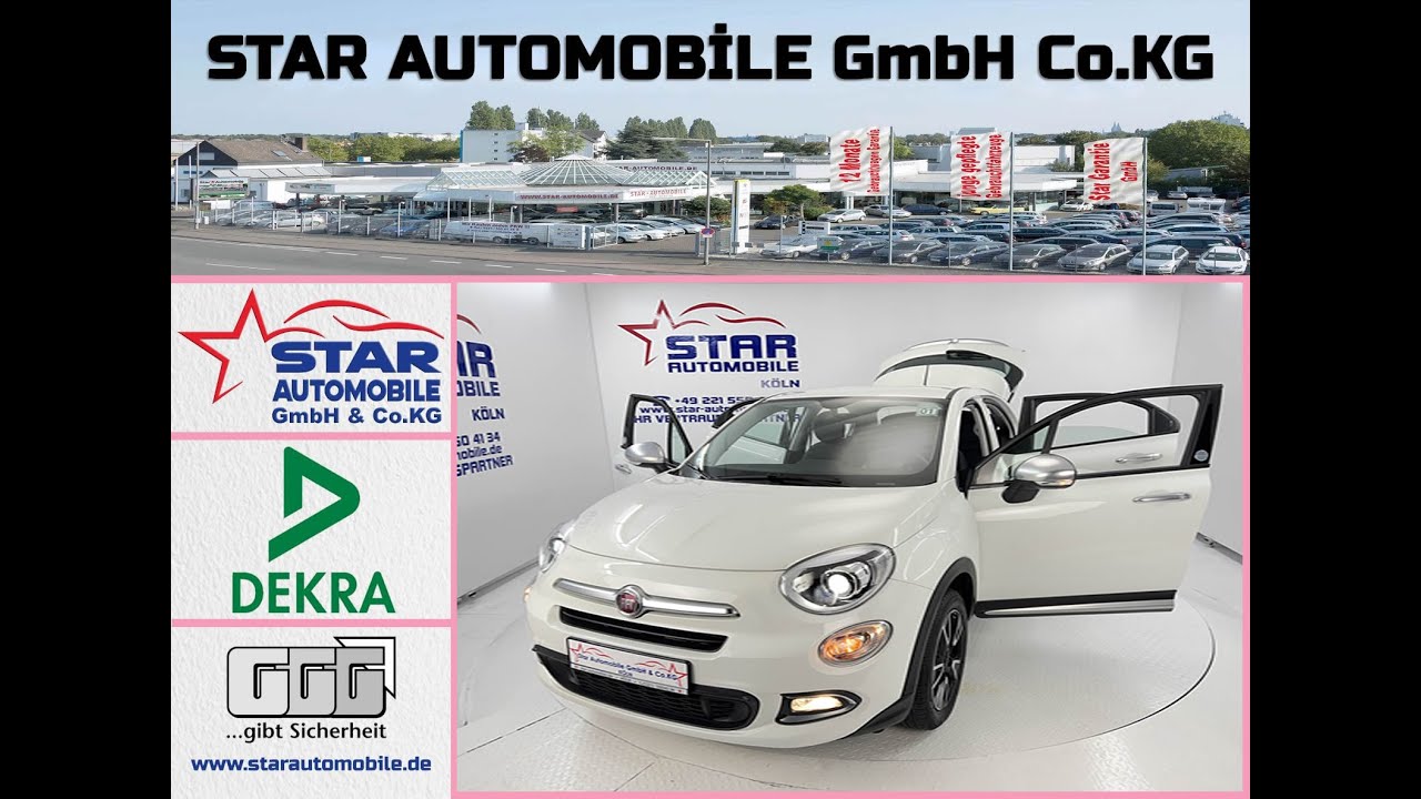 Nr.: 001 // Fiat 500 X URBAN LOOK*S-DESIGN*1.6E-torQ-81kW*SITZH*E6