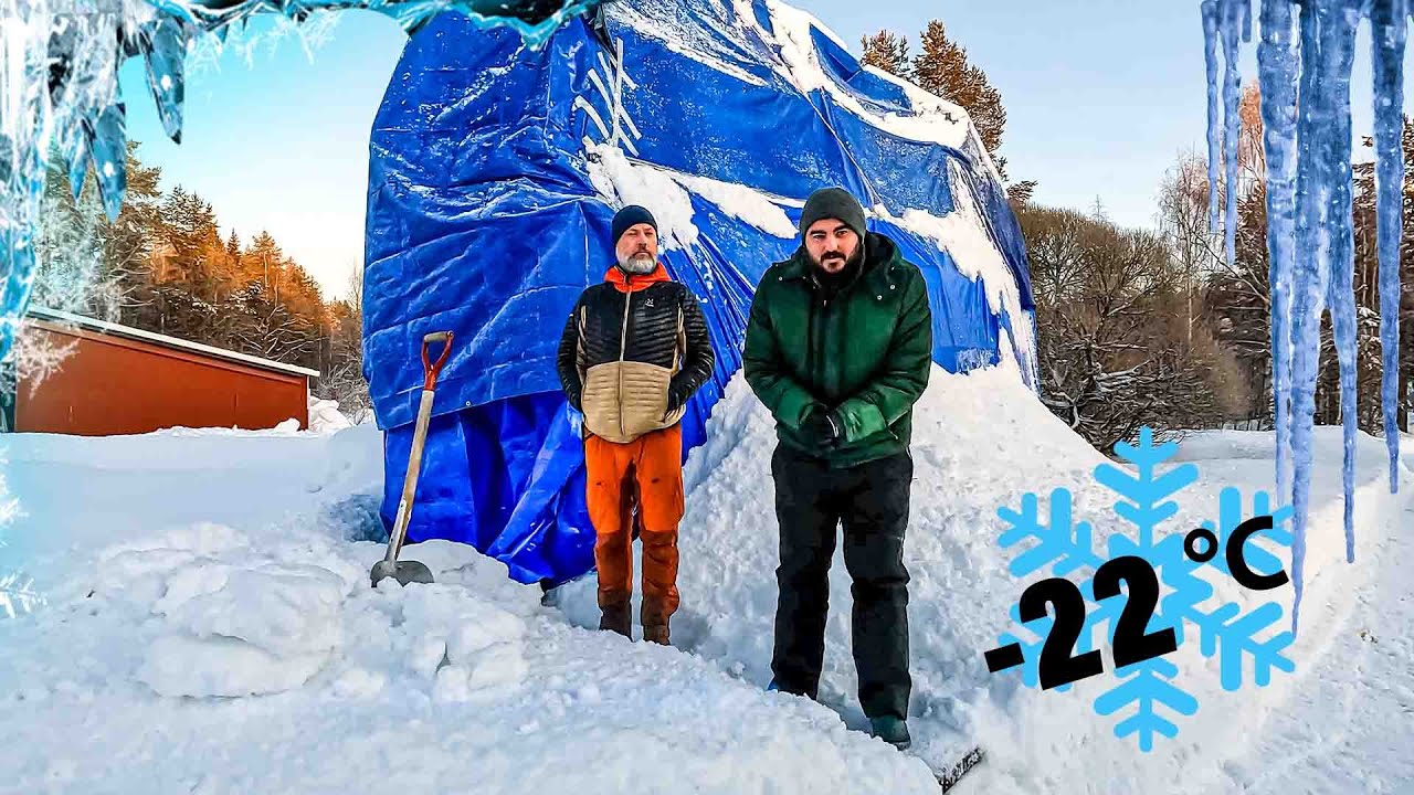 Cel mai rece tur cu barca |  -22 Celsius Tiny Home Sailing