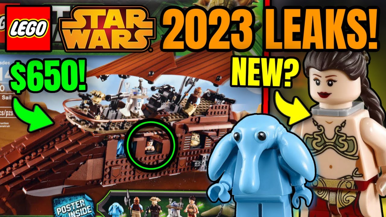 URIAȘĂ 2023 LEGO Star Wars 650 USD Scurgere din barja cu vele a lui Jabba!  (octombrie, nu 4 mai?)