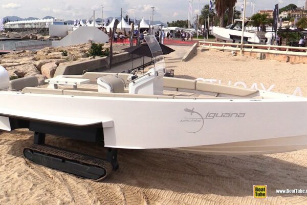 2022 Iguana Yachts Original Amphibia Boat - Tur Walkaround - Festivalul de Yachting de la Cannes 2021