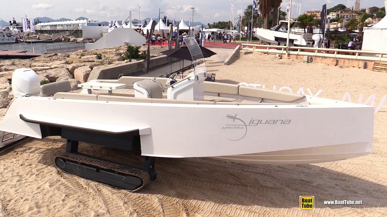 2022 Iguana Yachts Original Amphibia Boat - Tur Walkaround - Festivalul de Yachting de la Cannes 2021