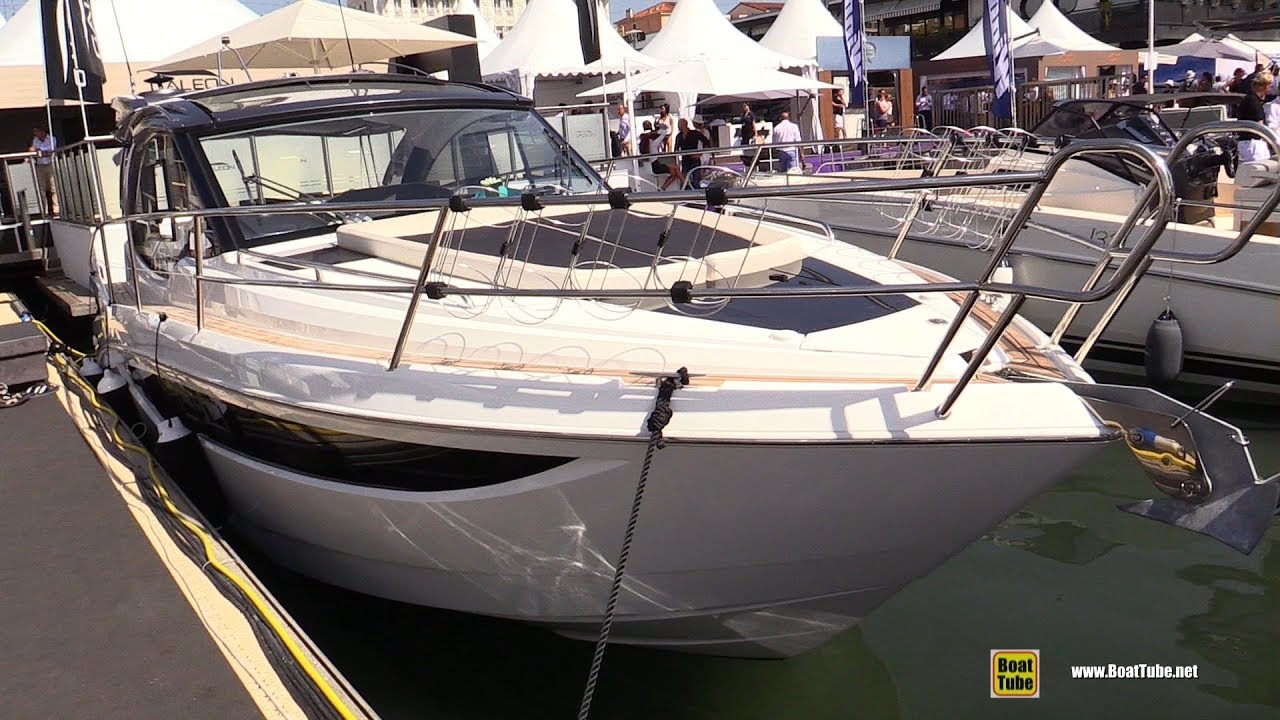 2019 Galeon 335 HTS Yacht - Punte și deplasare interioară - Festivalul de iahting de la Cannes 2018