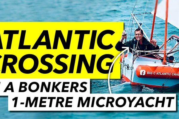 90 de zile prinse în acest iaht de 1 m care traversează Atlanticul?!  - Yachting Monthly