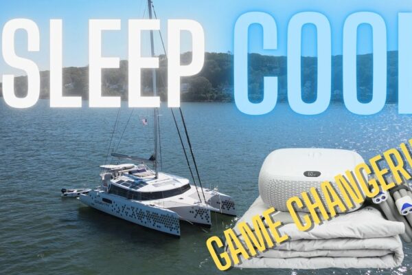 Dormi COOL la Ancoră!!  Game Changer pentru navigație - OOLER |  S2T3 #navigatie #catamaran #trimaran #barci