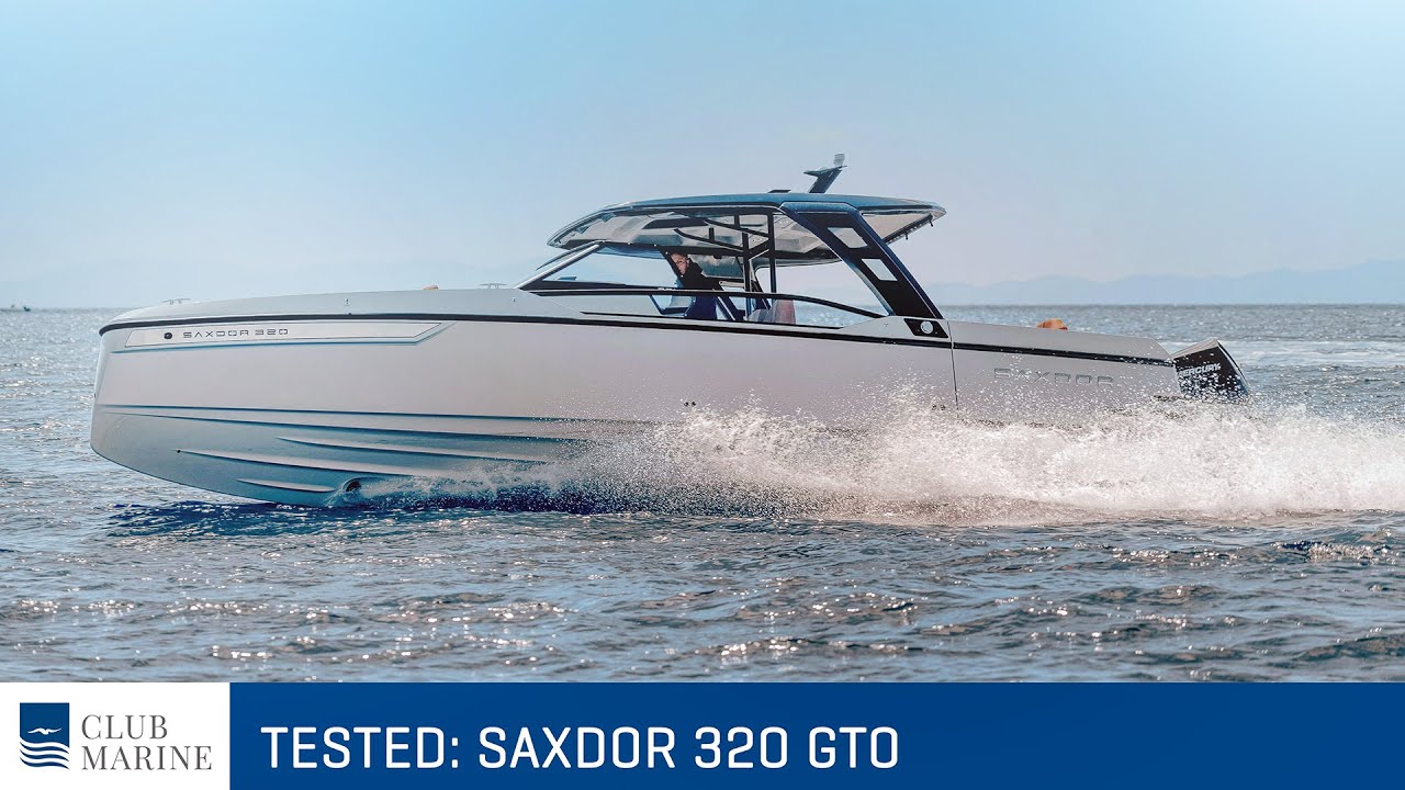 Saxdor 320 GTO Boat Test |  Club Marine TV